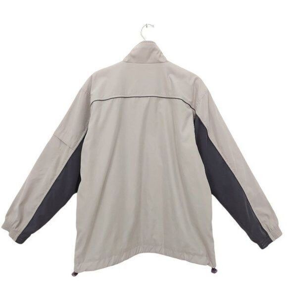Champion Jacket Mens Medium Beige Full Zip Soft Shell Performance Rugby Golf - Picture 6 of 11